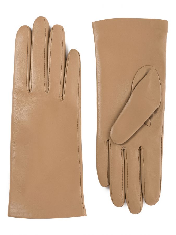 Перчатки женские 100% ш IS0190 sand ELEGANZZA