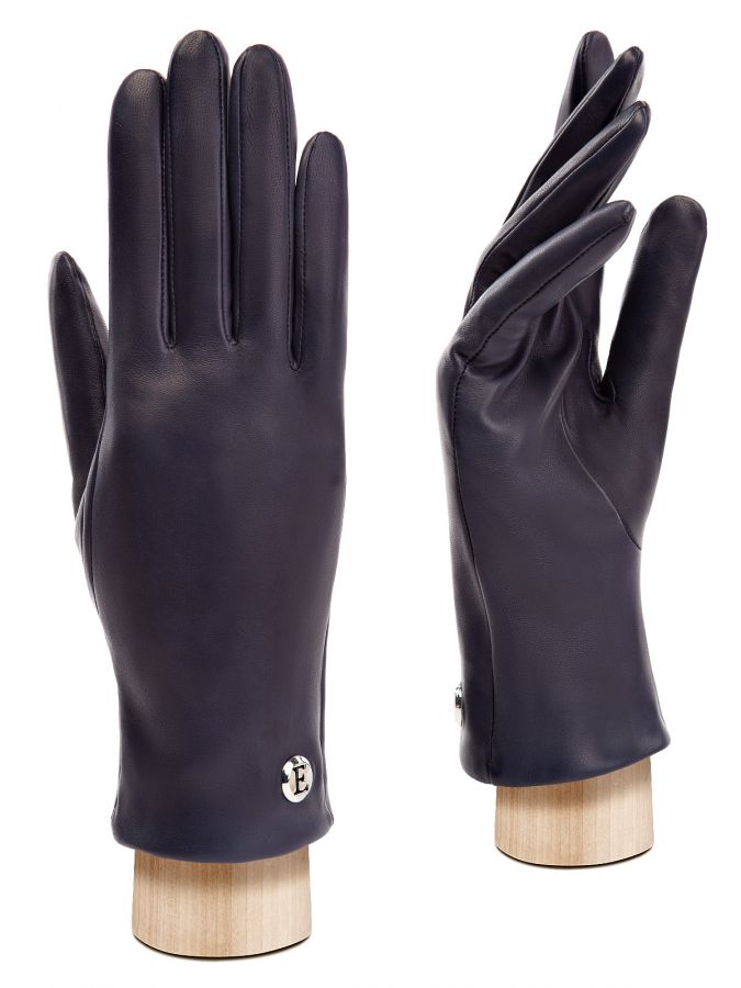 Перчатки женские ш+каш. IS01444 navy ELEGANZZA
