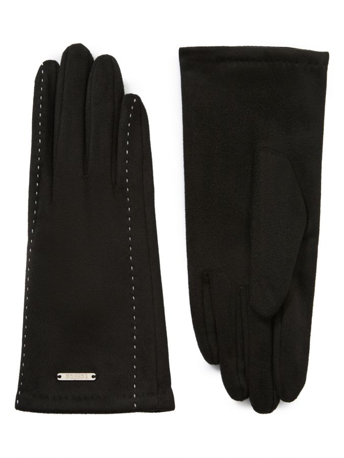 Перчатки жен флис LB-CP-245 black LABBRA