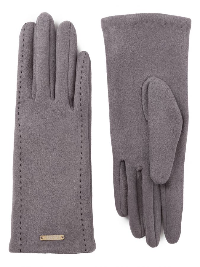 Перчатки жен флис LB-CP-245 grey LABBRA