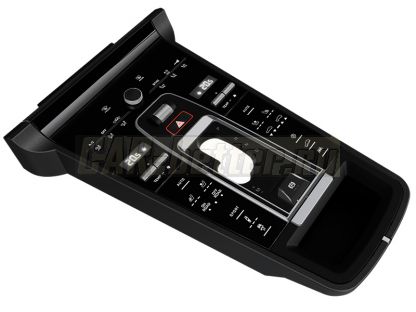 Обновление центральной панели Porsche Cayenne 2011-2017 черный (ZF-5023-BL)