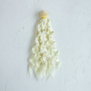 Трессы для создания причеcки куклам - волны Блонд, 25 СМ