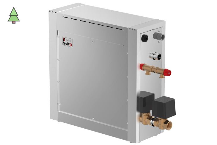 SAWO Парогенератор без пульта управления с функцией диммера, вентилятора и насоса-дозатора, 3.5 kW, STN-35-1/2-DFP-X