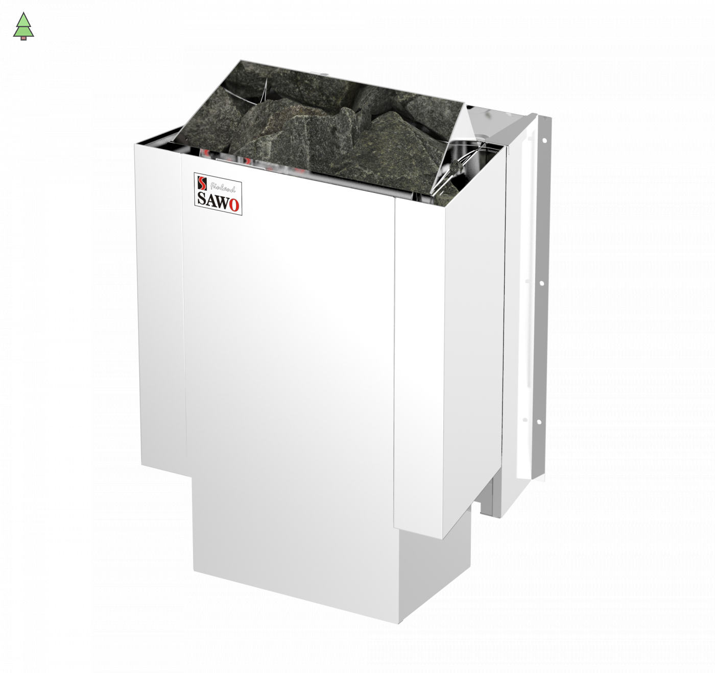 SAWO Электрическая печь NORDEX MINI COMBI, 3,0 кВт, NRMNC-30NS-Z , выносной пульт (пульт и блок мощности докупаются отдельно)