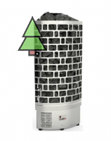 Электрическая печь SAWO Aries ARI3-45Ni2-CNR-P (4,5 кВт, угловая), выносной пульт (встроенный блок мощности, пульт покупается отдельно)