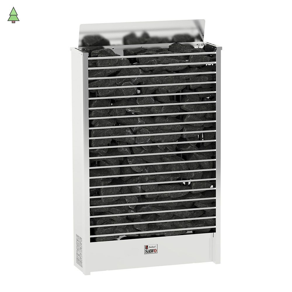 Электрическая печь SAWO CIRRUS ROCK CRR3-60NS-P (6 кВт,нержавейка), выносной пульт (пульт и блок мощности докупаются отдельно)