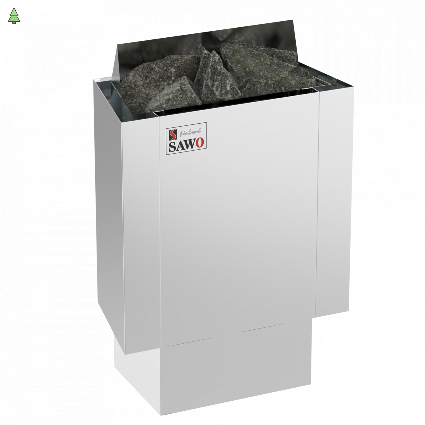 SAWO Электрическая печь NORDEX MINI, 3,6 кВт, NRMN-36NS-Z, выносной пульт (пульт и блок мощности докупаются отдельно)