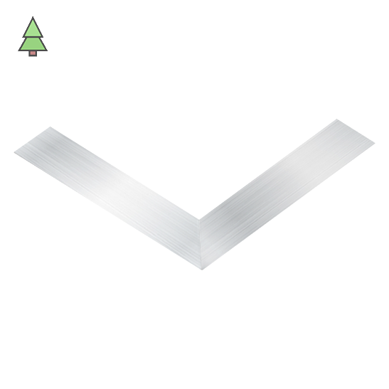 SAWO Монтажный фланец угловой для печи CUBOS, металл, арт. CUB-COLLAR-ST3-CNR