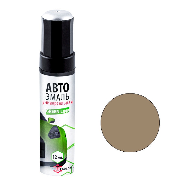 Карандаш с кисточкой для подкраски сколов на Brilliance. Цвет Champagne Yellow / Standard. Код цвета: A021