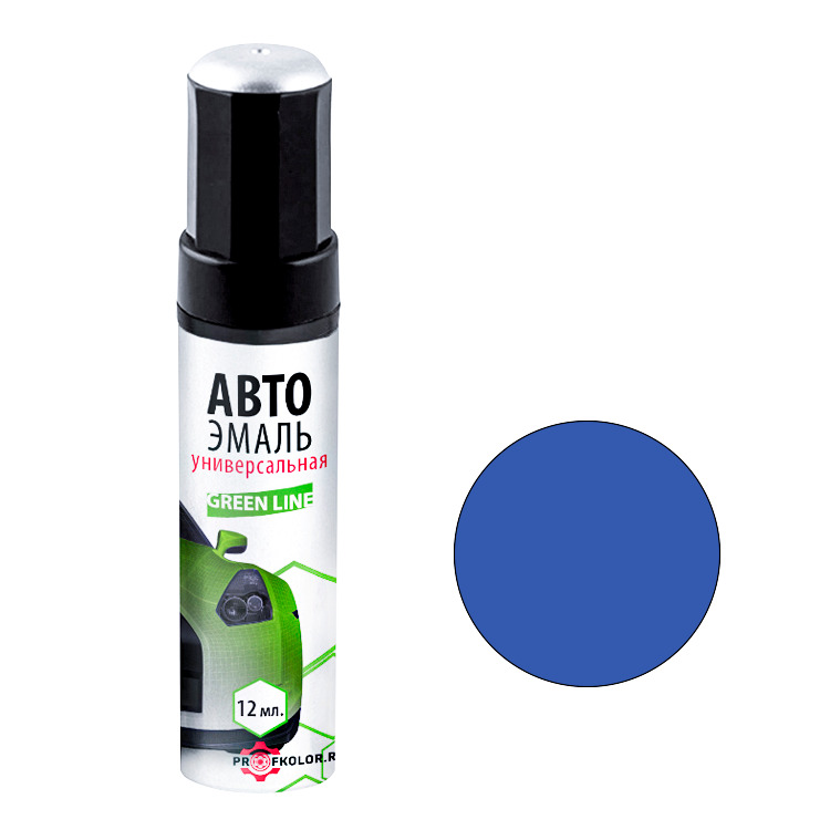 Карандаш с кисточкой для подкраски сколов на F7. Цвет Azure Blue. Код цвета: HB01