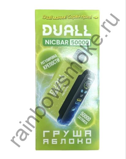 Duall Nicbar 50000 - Груша Яблоко (Pear Apple)
