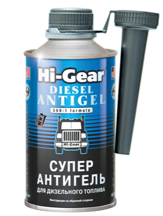 Супер антигель для дизельного топлива Hi-Gear , 444 мл.