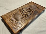 Нарды резные "Узор" большие 60