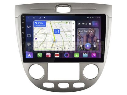 Магнитола Chevrolet Lacetti 2004-2013, рамка серебро, 9 дюймов, Farcar, S500 (FC-BM3038M)