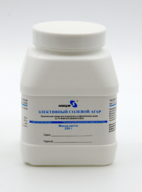 Питательная среда для выделения стафилококков сухая. Элективный солевой агар. 0,25 кг