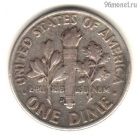 США 10 центов 1953 D