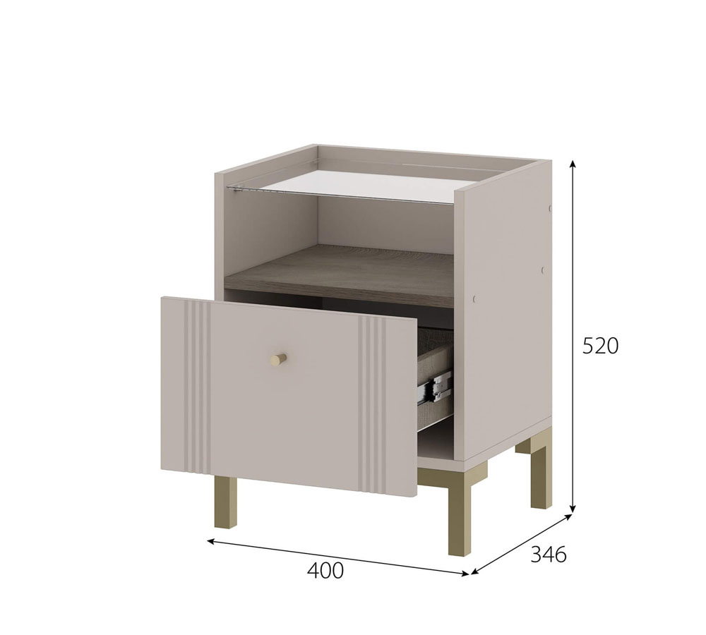 Одетта Спальный гарнитур (1,6х2,0)