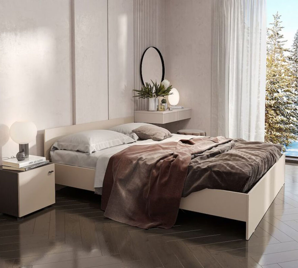 Кровать 1,6 "Гиза" без матраса