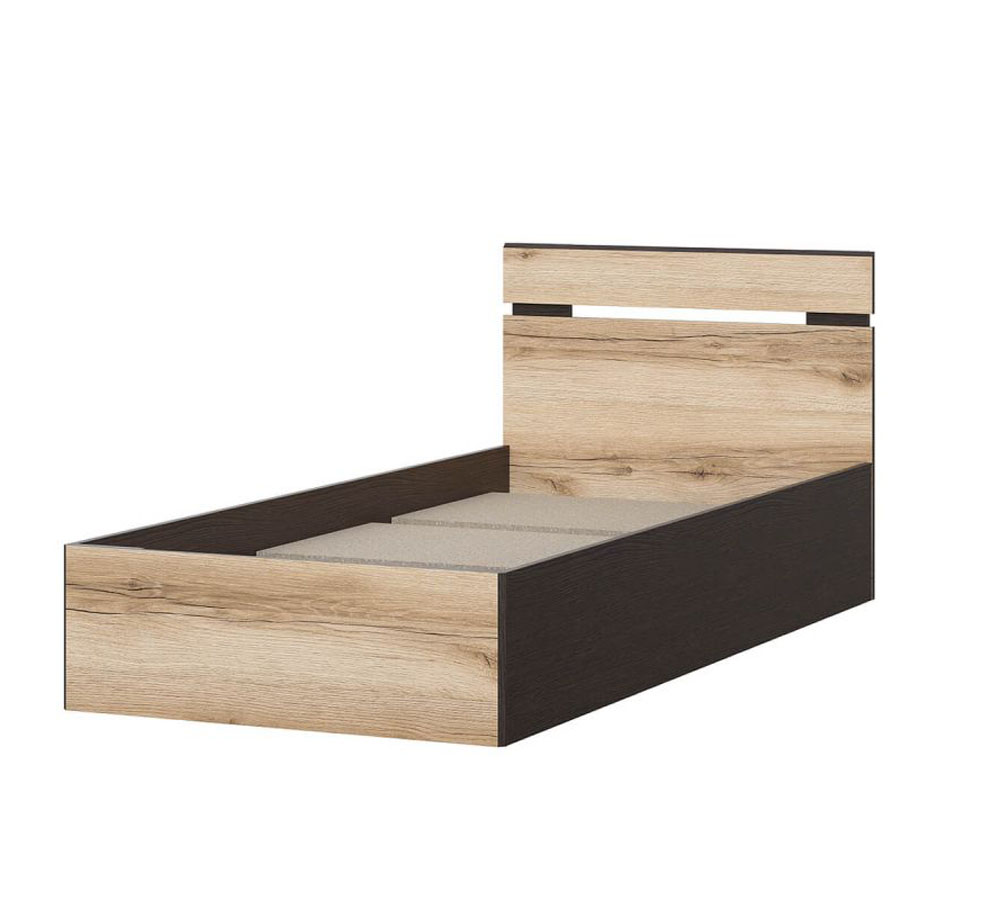 Кровать 0,9м "Берген" СИМПЛ без матраса