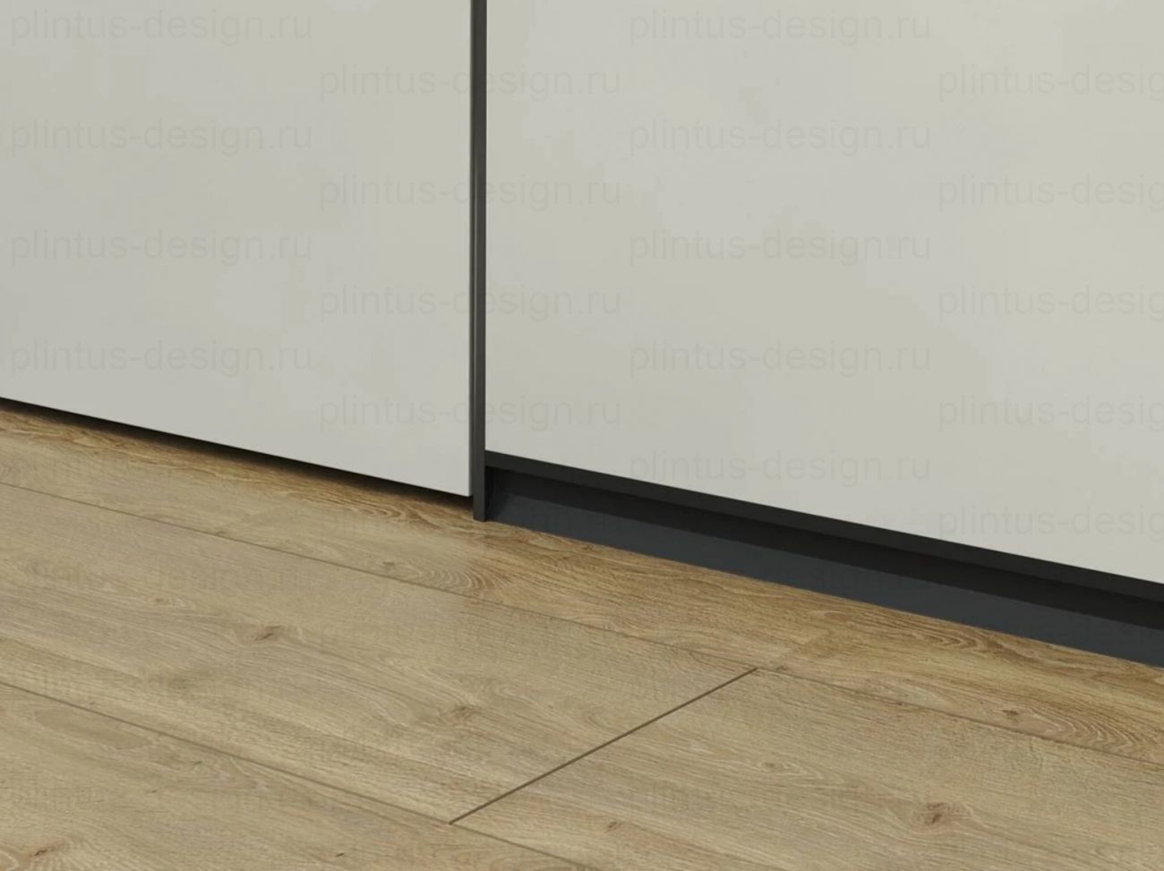 Laconistiq Novel Regular теневой плинтус Чёрный