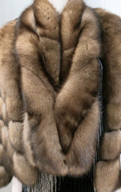 Соболиный шарф от бренда купить