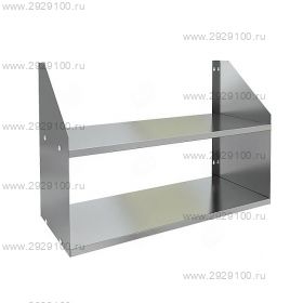 Полка настенная 2-уровневая ПК2-120/30