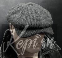 Кепка восьмиклинка хулиганка Хам Свм пепел