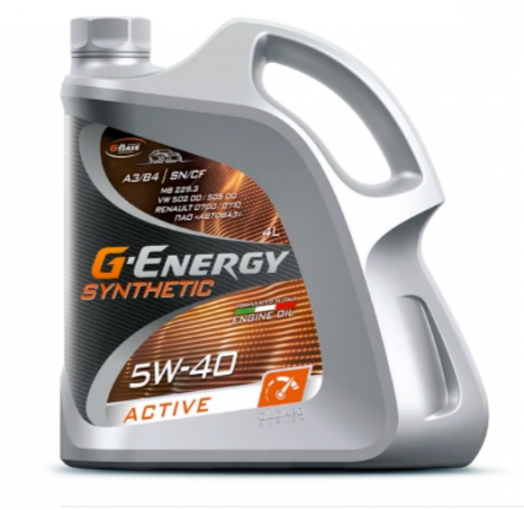 G-Energy Synthetic Active 5W-40, 4л