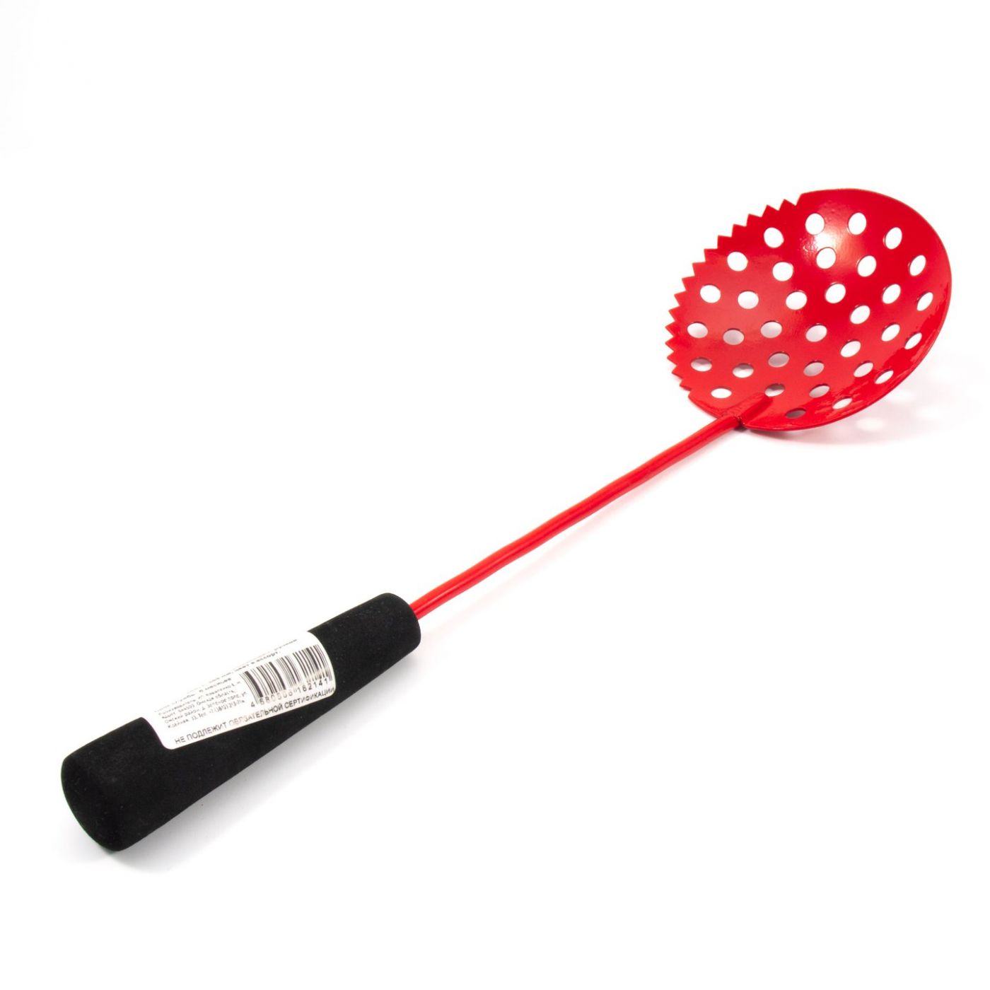 Черпак ЯМАН "BR" окрашенный с  ручкой ЭВА, L-365 мм.