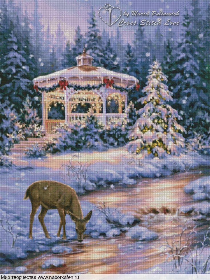 Набор для вышивания "Рождественское настроение"