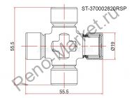 Крестовина карданного вала Duster