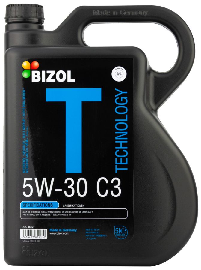 BIZOL Technology C3 5W-30, 5л