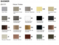 Душевая система Zucchetti Isy ZD1777 с термостатическим смесителем схема 3