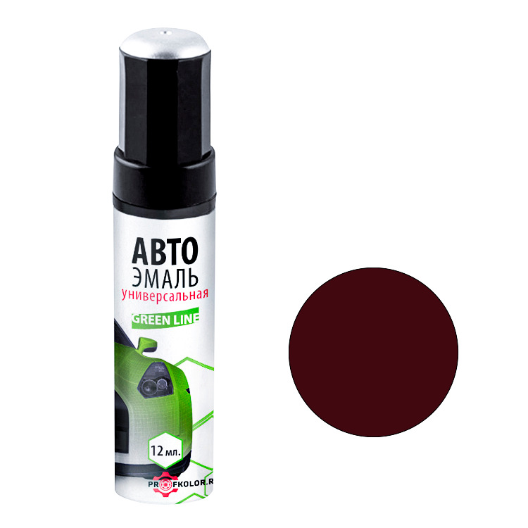 Карандаш с кисточкой для подкраски сколов на Venucia. Цвет Nebula Red. Код цвета: NBX