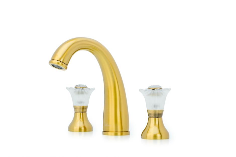 Изображение Cмеситель на горизонтальную поверхность для раковины Boheme Camelia 317-Camelia