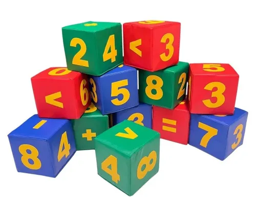 Игровой познавательный набор мягких модулей «Числа»