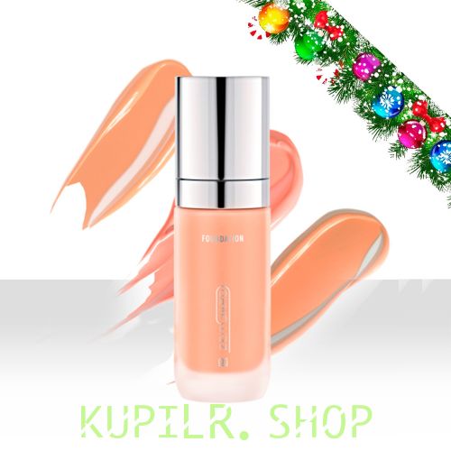 Сияющая тональная основа 3 оттенков