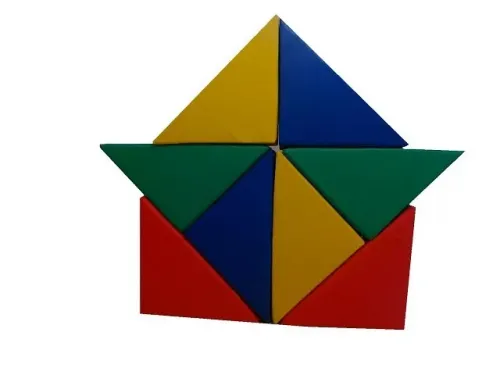 Детский игровой набор мягких модулей «Собери фигурку»