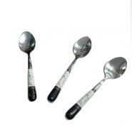 Ложка чайная с керамической ручкой, набор 6шт.