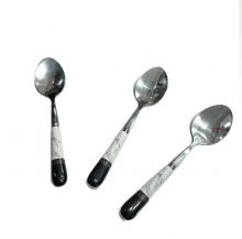 Ложка чайная с керамической ручкой, набор 6шт.