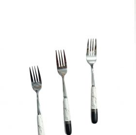 Вилка столовая с керам.ручкой, набор 6 штук