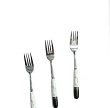 Вилка столовая с керам.ручкой, набор 6 штук