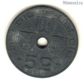 Бельгия 5 сантимов 1943