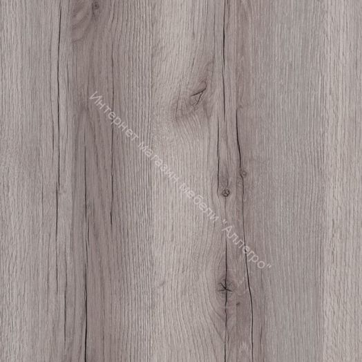 Тумба прикроватная на цоколе Ольга 3 Дуб делано серый