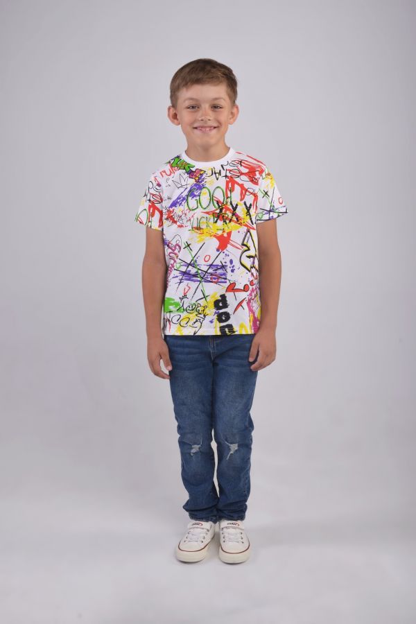 Футболка детская для мальчиков Cool арт.7173818 [цветной]