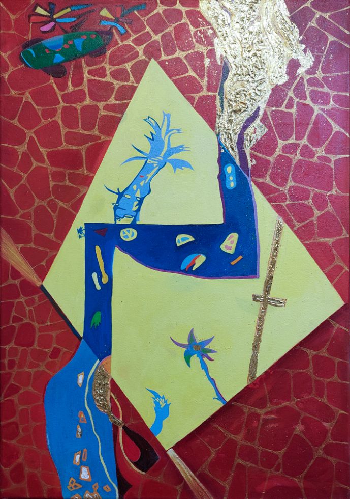 интерьерная картина "Сад расходящихся тропок"