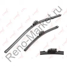 Щетки стеклоочистителя передние б/к к-т Kaptur (650mm+400mm)