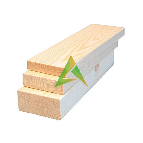 Доска 100*20 мм сухая строганая из сосны