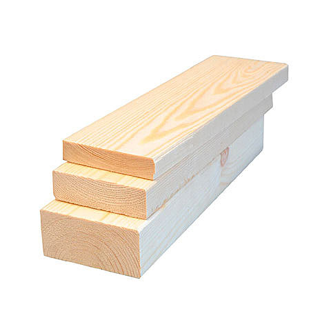 Доска 200*40 мм сухая строганая из сосны