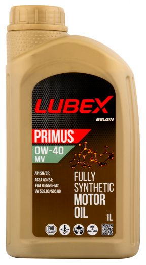 Lubex PRIMUS MV 0W-40, 1л